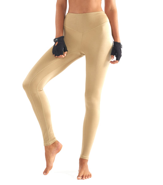 Shimmer Me Legging - Gold