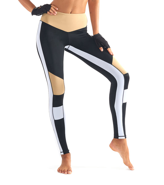 Burn It Up Legging - Black / White