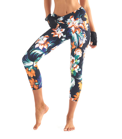 Floral Funk 3/4 Legging