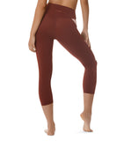 Perfect Days 3/4 Mesh Legging - Rust / Blush