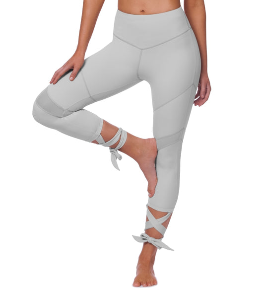 My Universe 7/8 Tie Legging - Grey