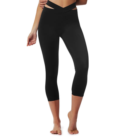 Evolution 3/4 Legging - Black