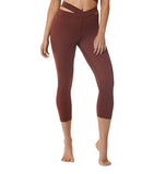 Evolution 3/4 Legging - Rust