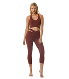 Evolution 3/4 Legging - Rust