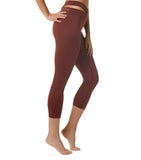 Evolution 3/4 Legging - Rust