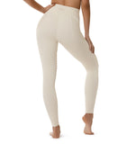 New Begginings Moto Legging  - Creme