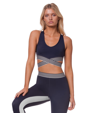 Evolution Stripe Cami - Navy