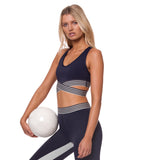 Evolution Stripe Cami - Navy
