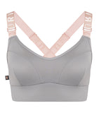 The Last Dance Logo Bra - Dusty Teal