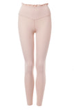 Frill Me 7/8 Legging - Blush