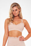 Frill Me Bralette - Blush