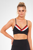 My Squardron Bralette - Black / Red