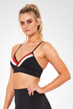 My Squardron Bralette - Black / Red