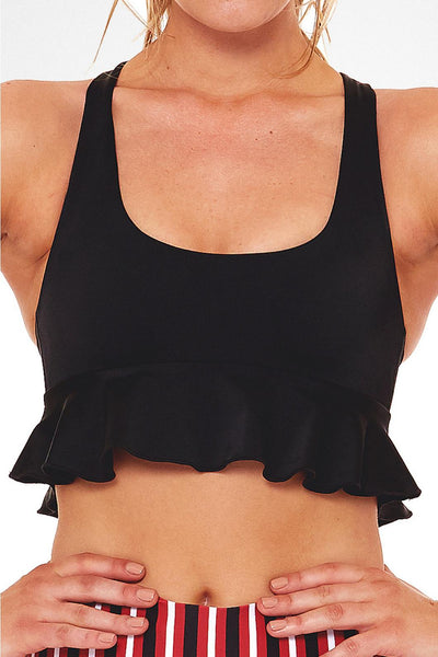 Just For Frills Bra - Black