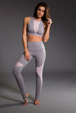 High Rise Stirrup Legging - Stone