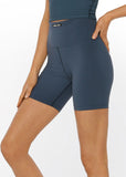 Mesh Phone Pocket Bike Short - Pale Indigo