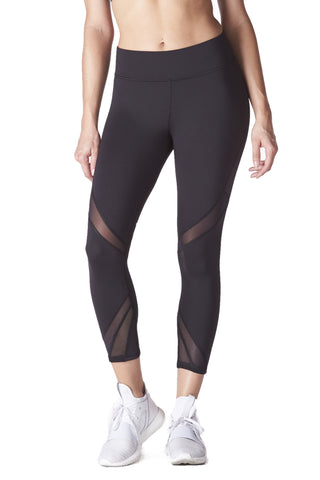 Radiate Crop Legging - Black