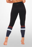 Air Patrol  7/8 Legging - Black / Blue